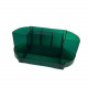 Executive Desk Organiser Green Transparent METRO 9 Compartments Executive Desk Organiser Green Transparent METRO 9 Compartments