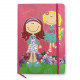 Memo Notebook 14x21 cm with Rope lined Girls Shapes Memo Notebook 14x21 cm with Rope lined Girls Shapes